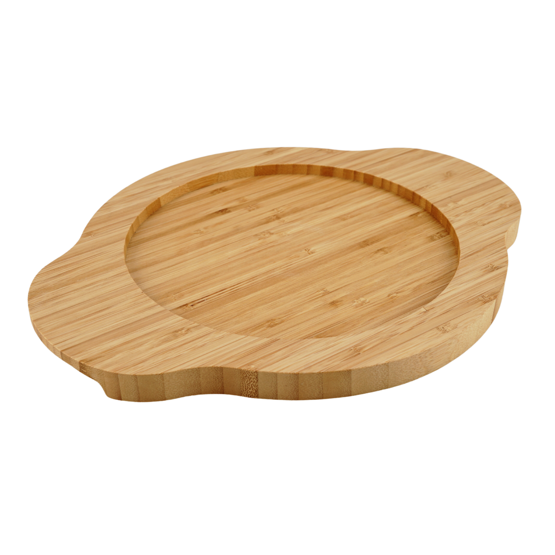 Pade - Yuvarlak Sahan 22 cm Bambu Altlık