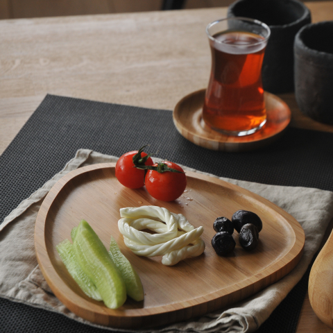 Macchiato - Üçgen Tepsi Küçük