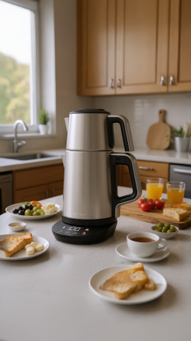 Zelda Digit - Çay Makinesi Inox