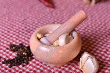 Mortero - Mermer Havan Sarı