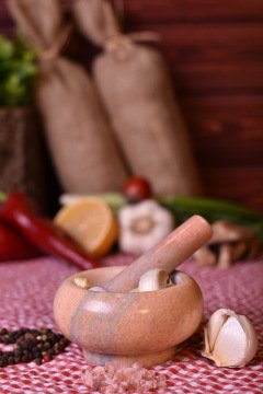 Mortero - Mermer Havan Sarı