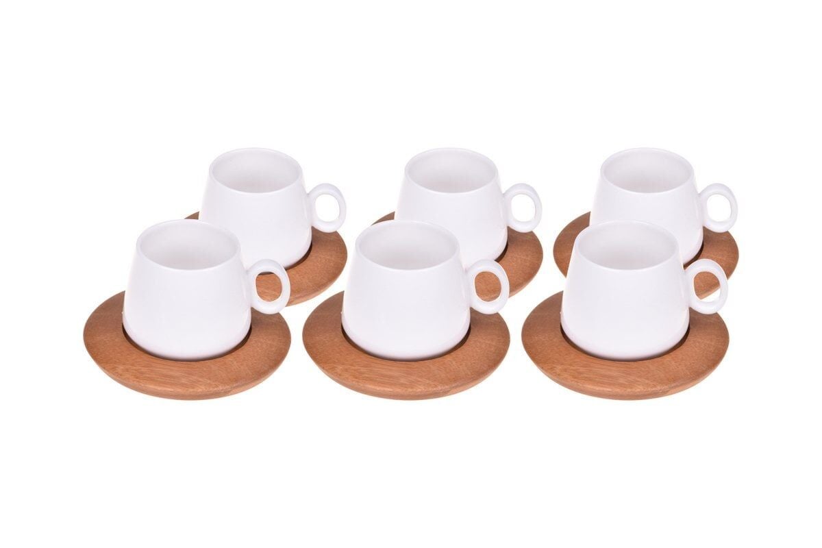 Ottoman - 6 Kişilik Kahve Fincan Takımı Sade