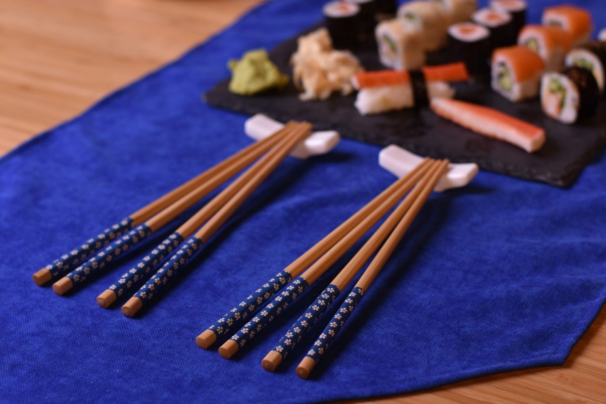 Hika - 4 Çift Chopstick