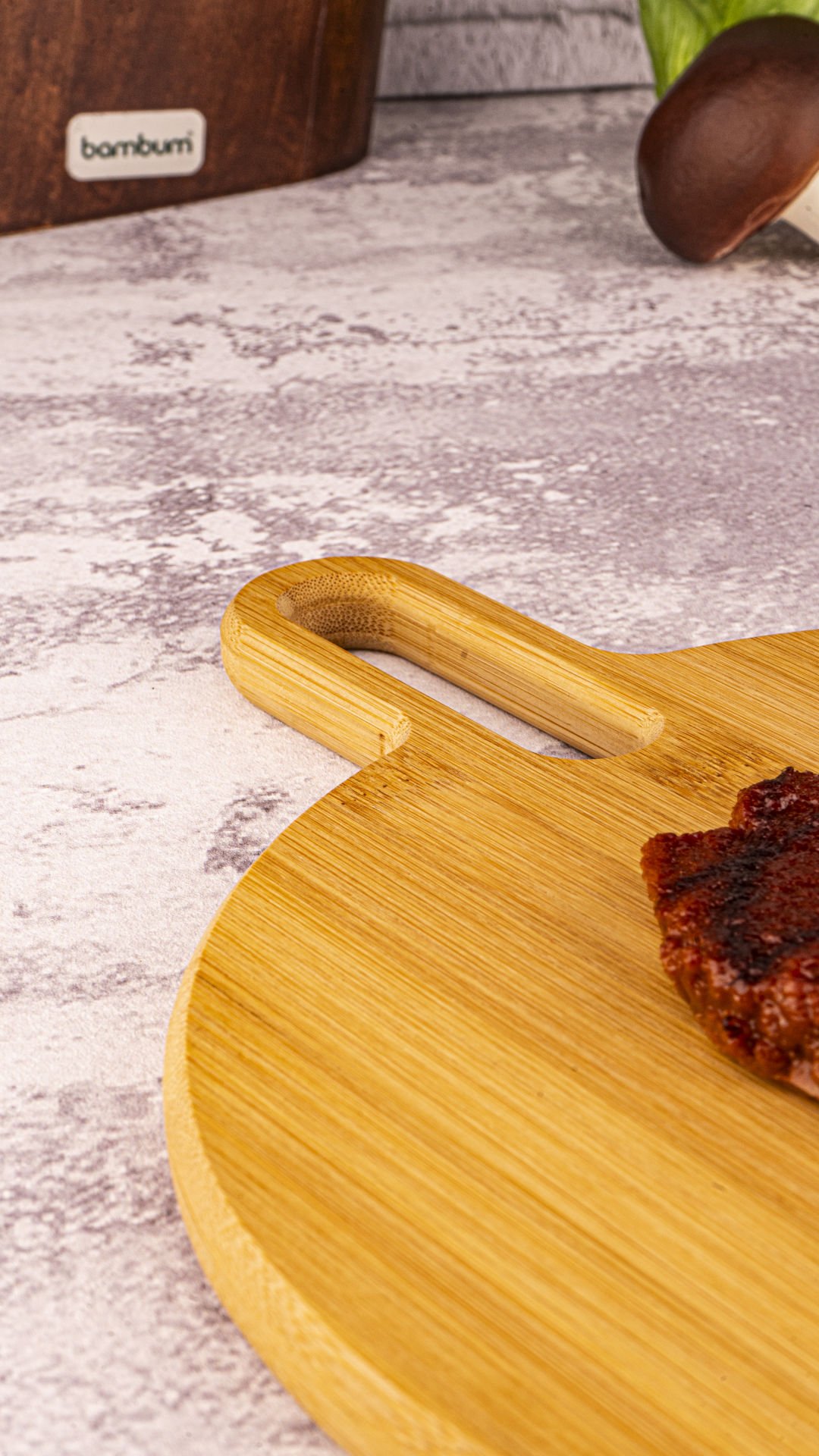 Bild Kesme & Sunum Tahtası Yuvarlak