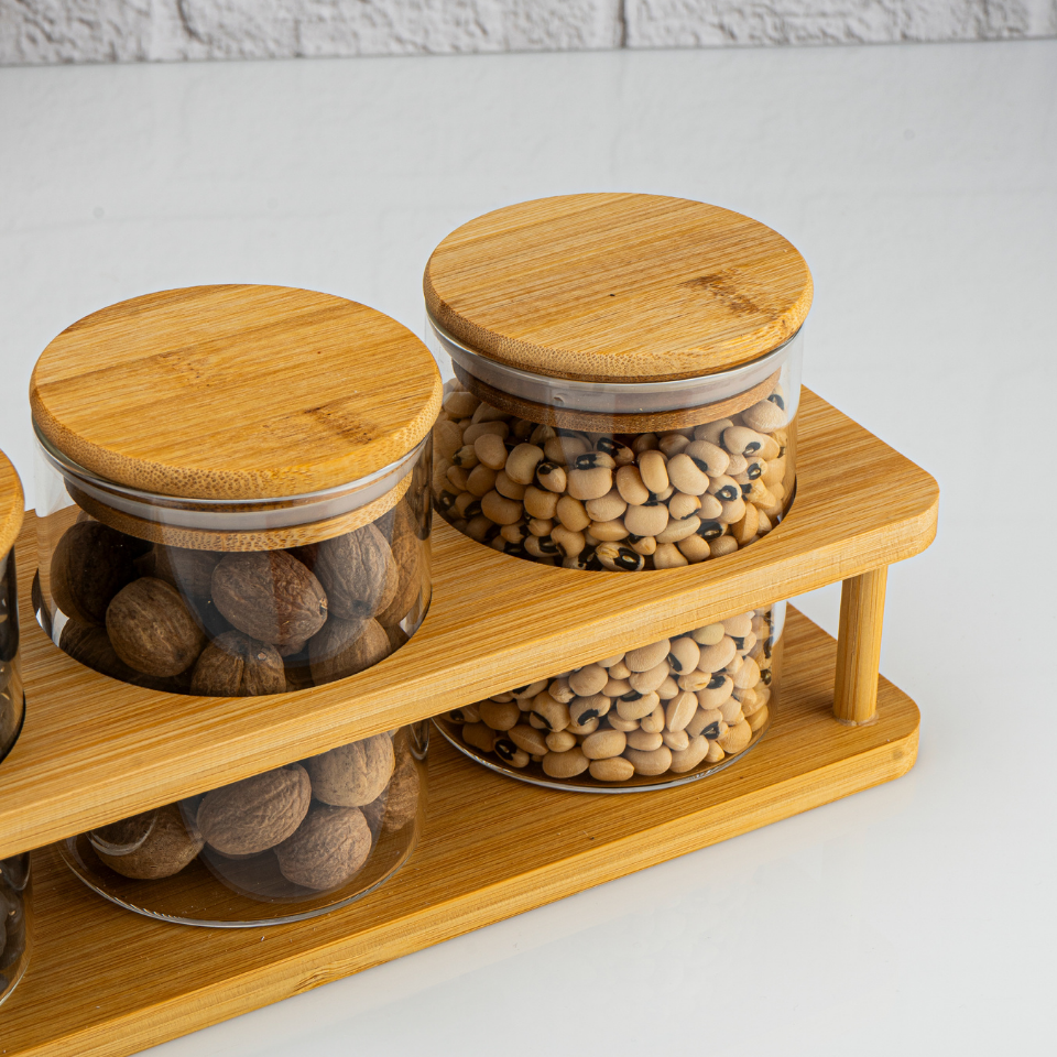 Andra - 4 Parça Standlı Baharatlık Seti Küçük