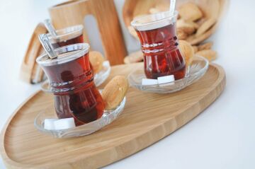 Macchiato - Üçgen Tepsi Büyük
