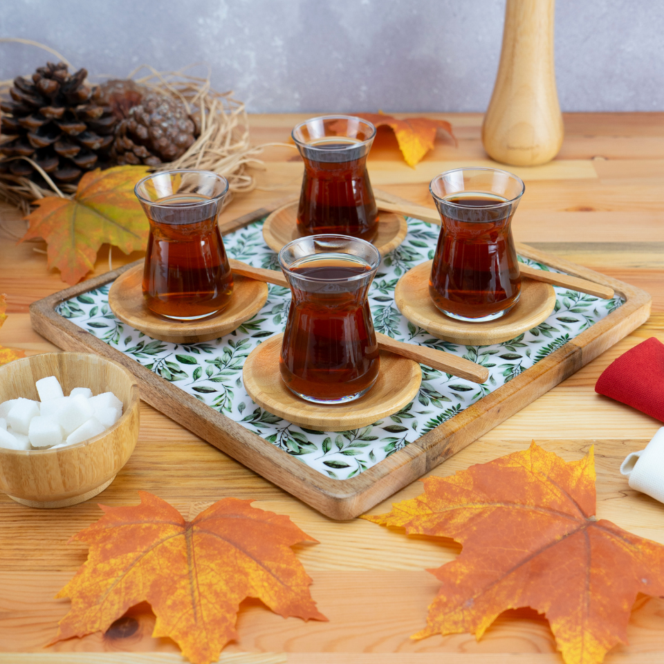 Kangura - Kare Tepsi Yaprak Büyük