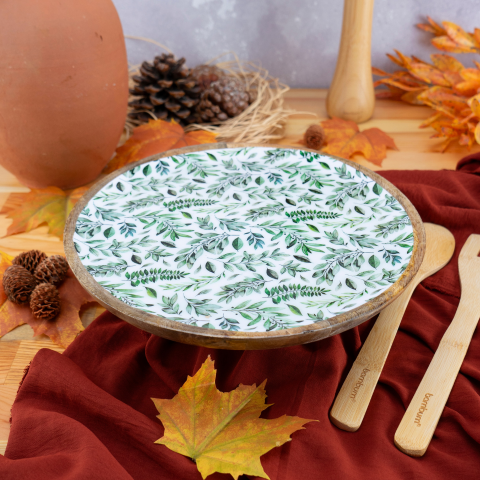 Kangura - Dönen Sunum Tabağı Yaprak