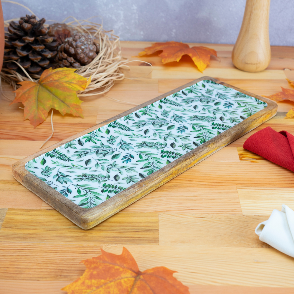 Kangura - Dikdörtgen Tepsi Yaprak Büyük