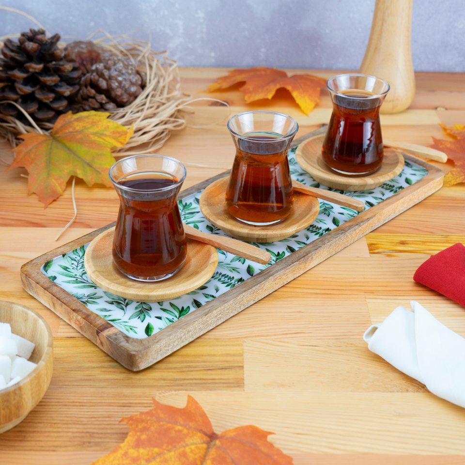 Kangura - Dikdörtgen Tepsi Yaprak Büyük