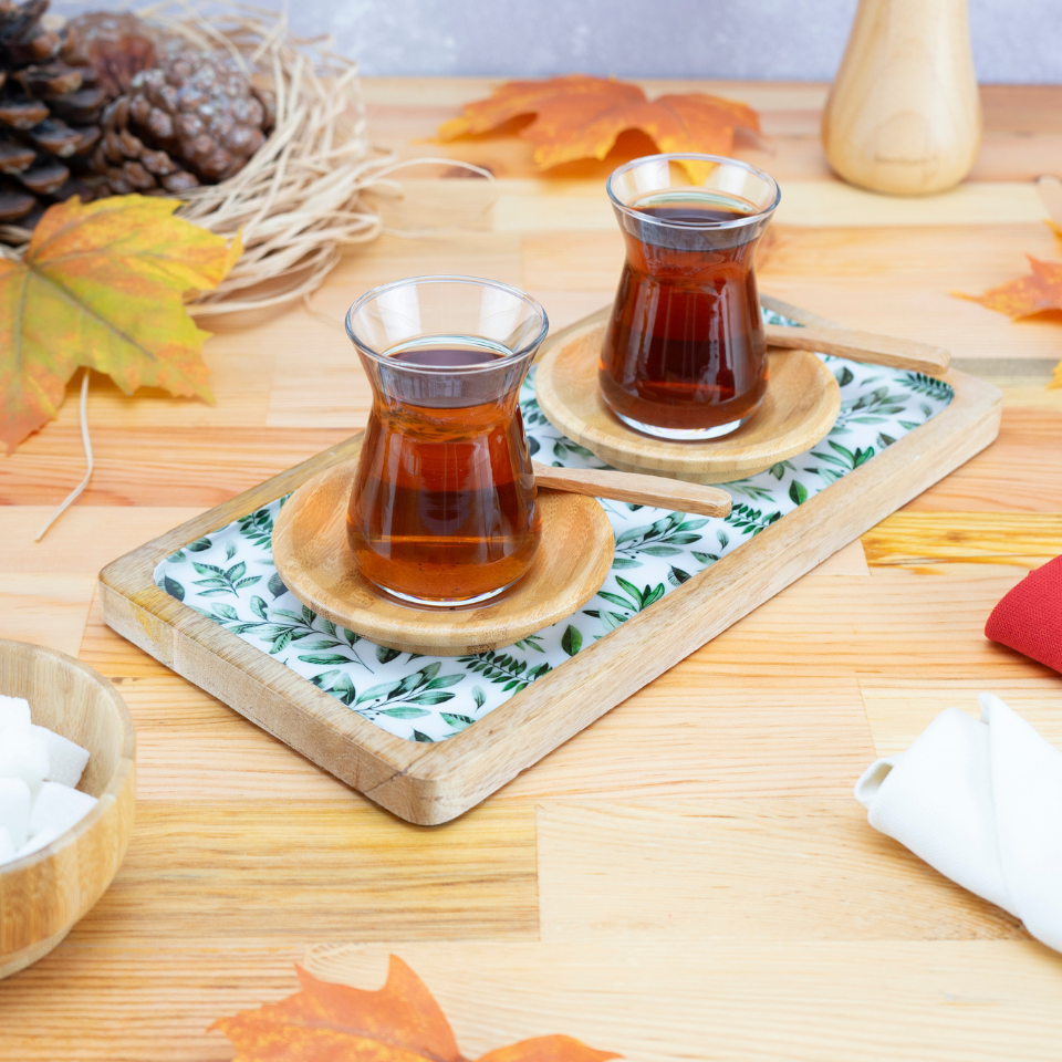 Kangura - Dikdörtgen Tepsi Yaprak Küçük