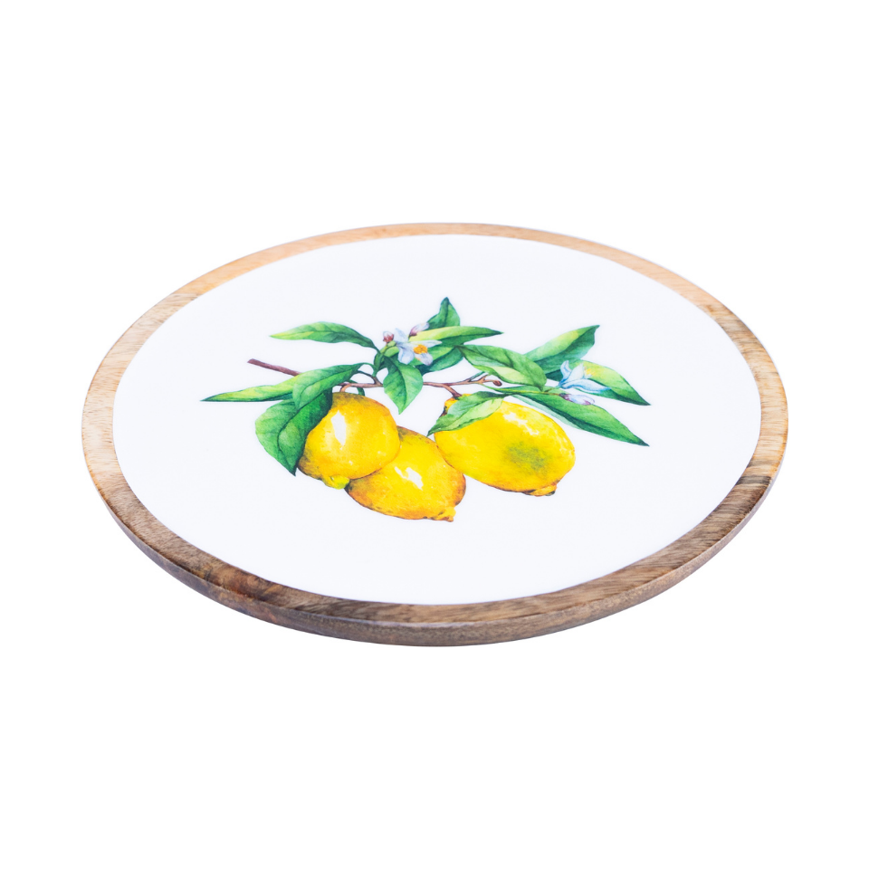 Kangura - Yuvarlak Tepsi Limon Küçük