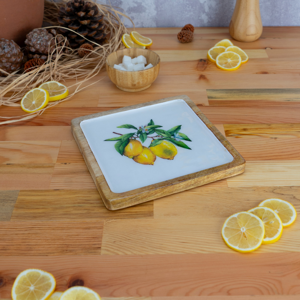 Kangura - Kare Tepsi Limon Küçük