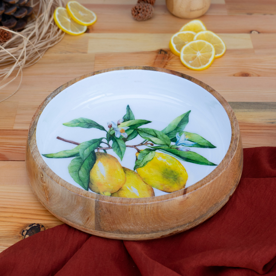 Kangura - Sığ Kase Limon Küçük