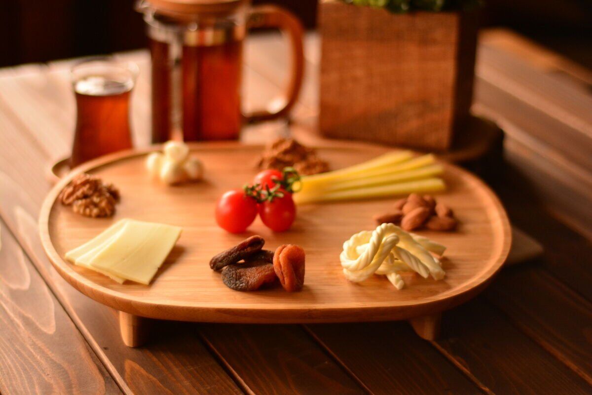 Meridius - Ayaklı Sunum Tepsisi