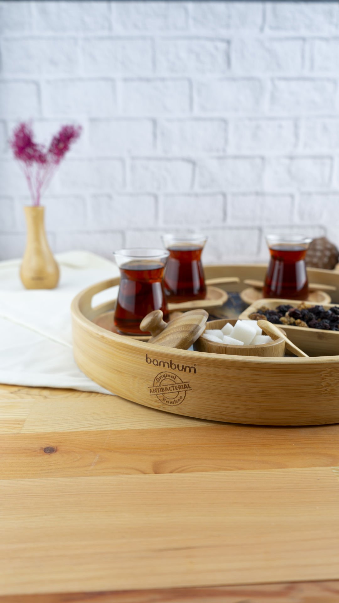 Carnell - 2'li Yuvarlak Tepsi