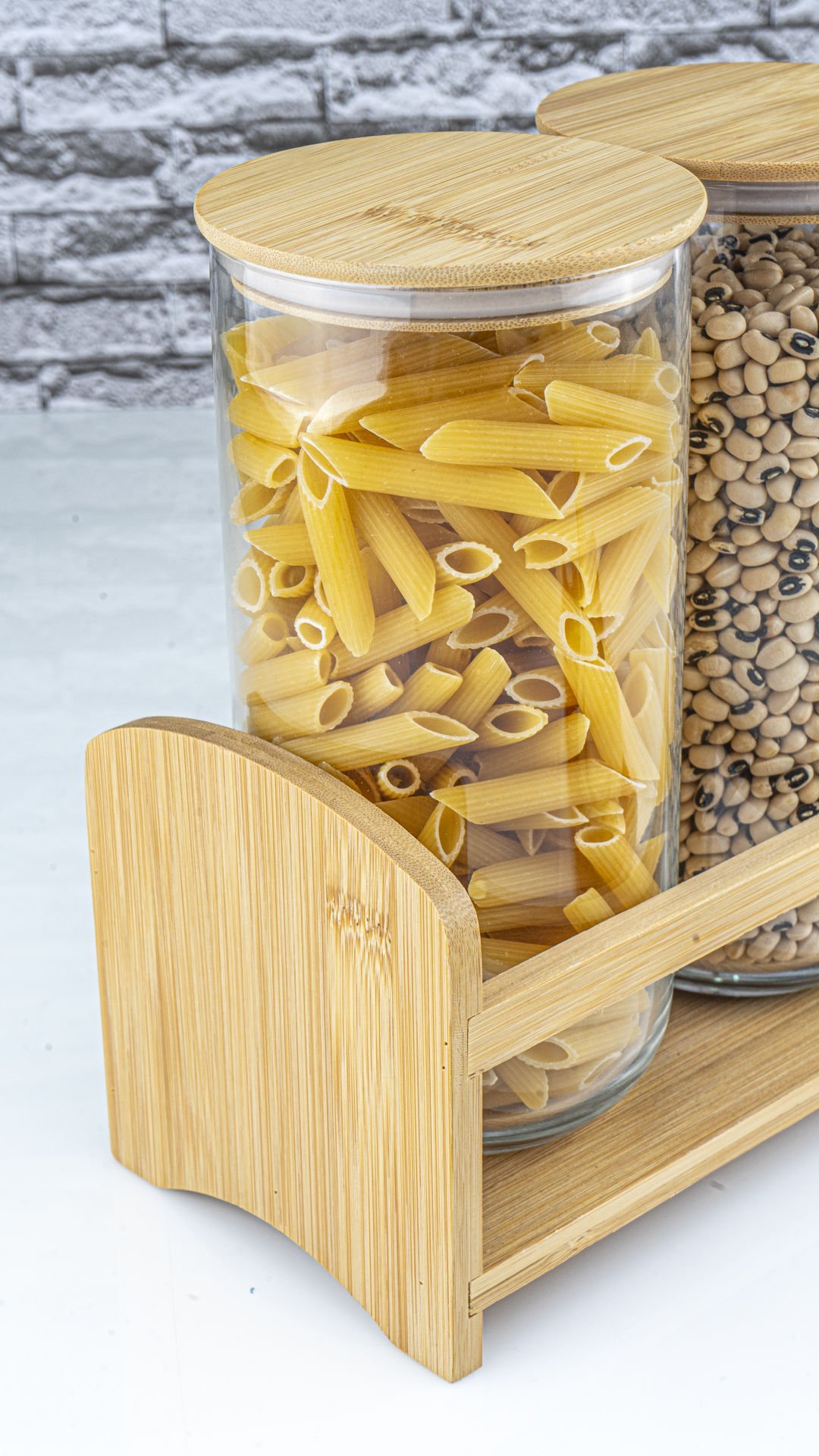 Duo Mix - 4 Parça Standlı Baharatlık Seti Büyük