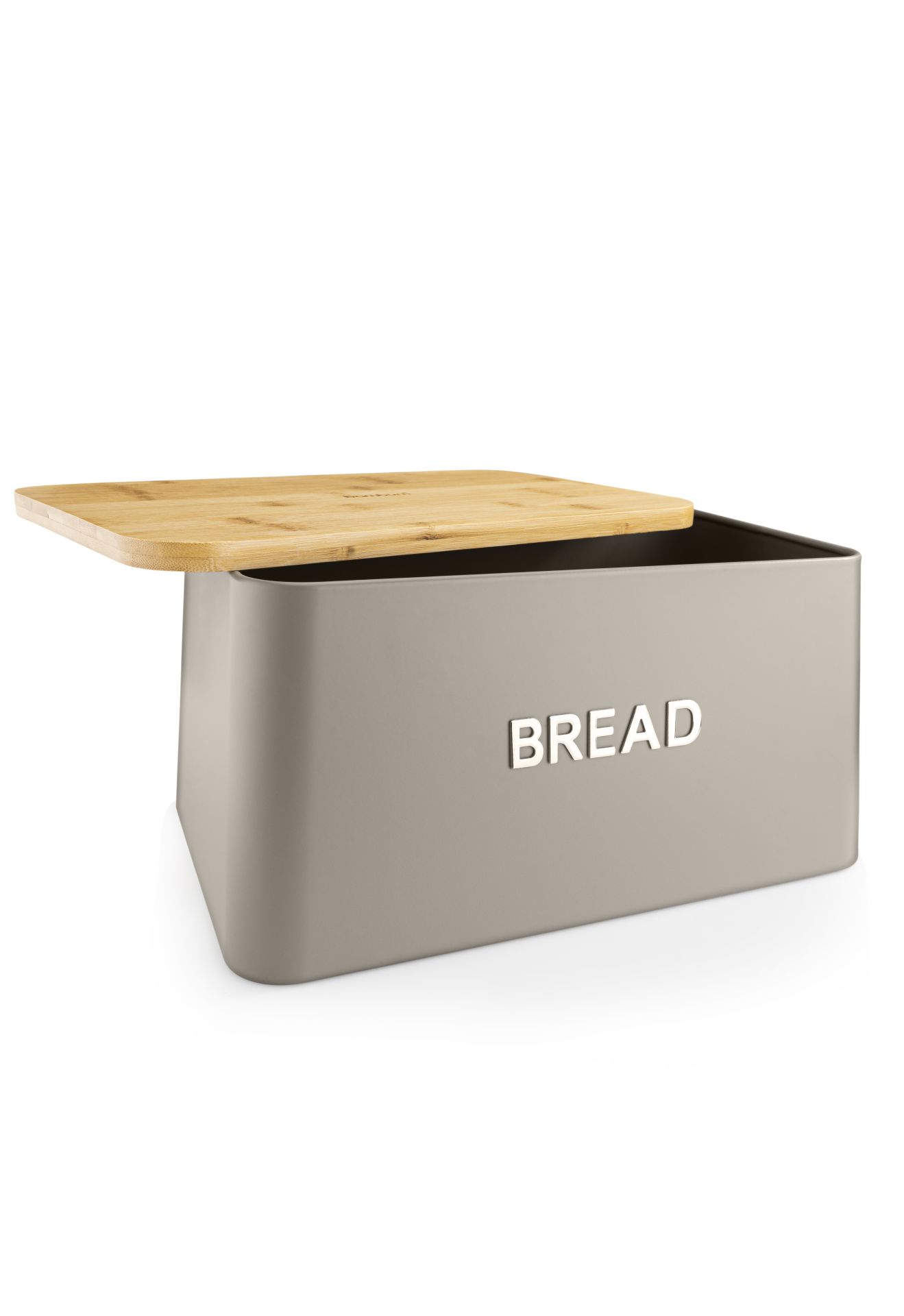 Tortino - Baharatlıklı Bambu Kapaklı Ekmek Saklama Kabı