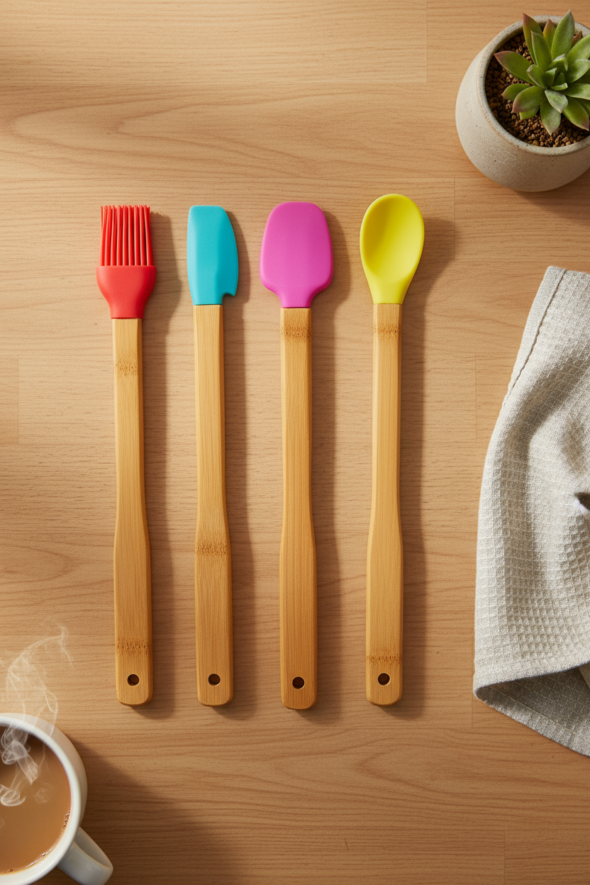 Zolly - 4'lü Spatula Seti Büyük