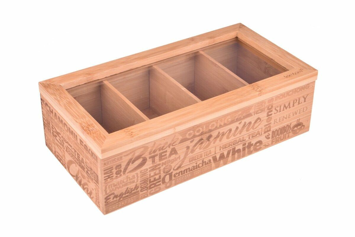 Jansen - 4 Bölmeli Çay Kutusu