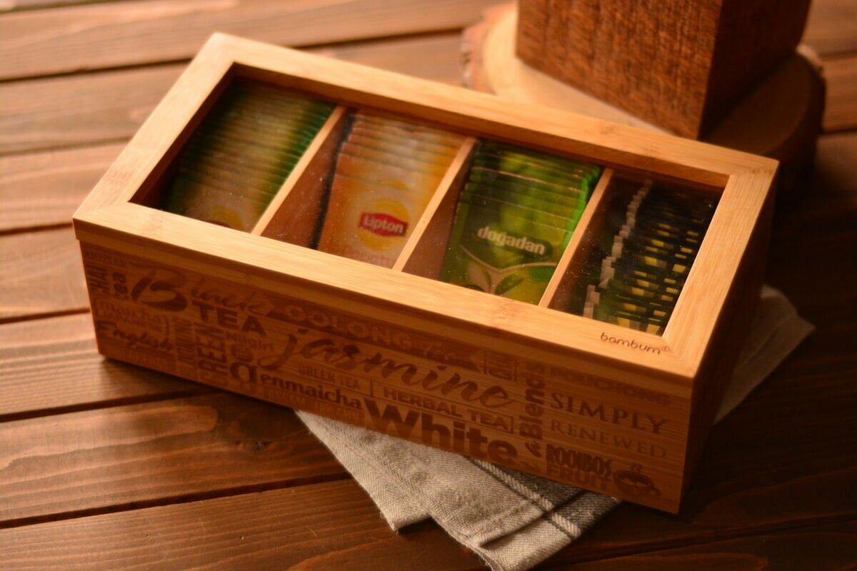 Jansen - 4 Bölmeli Çay Kutusu