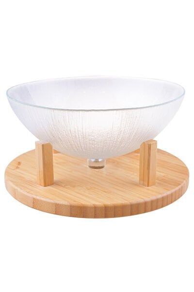 Kuga - Cam kapaklı Kek Fanusu Ayaklı 30 cm