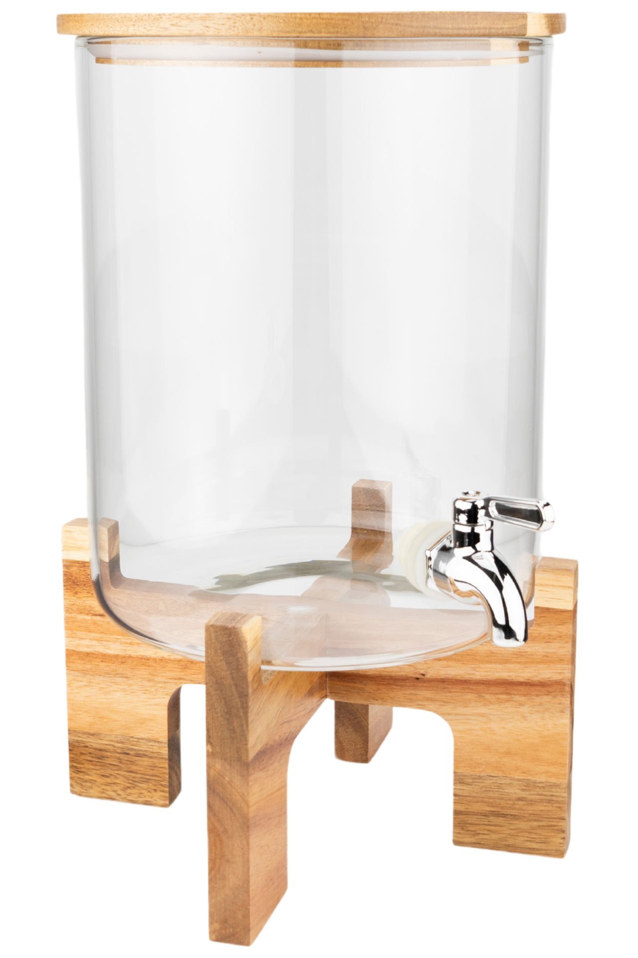 Fonte - Akasya Kapak ve Standlı Cam Sebil 6.5L