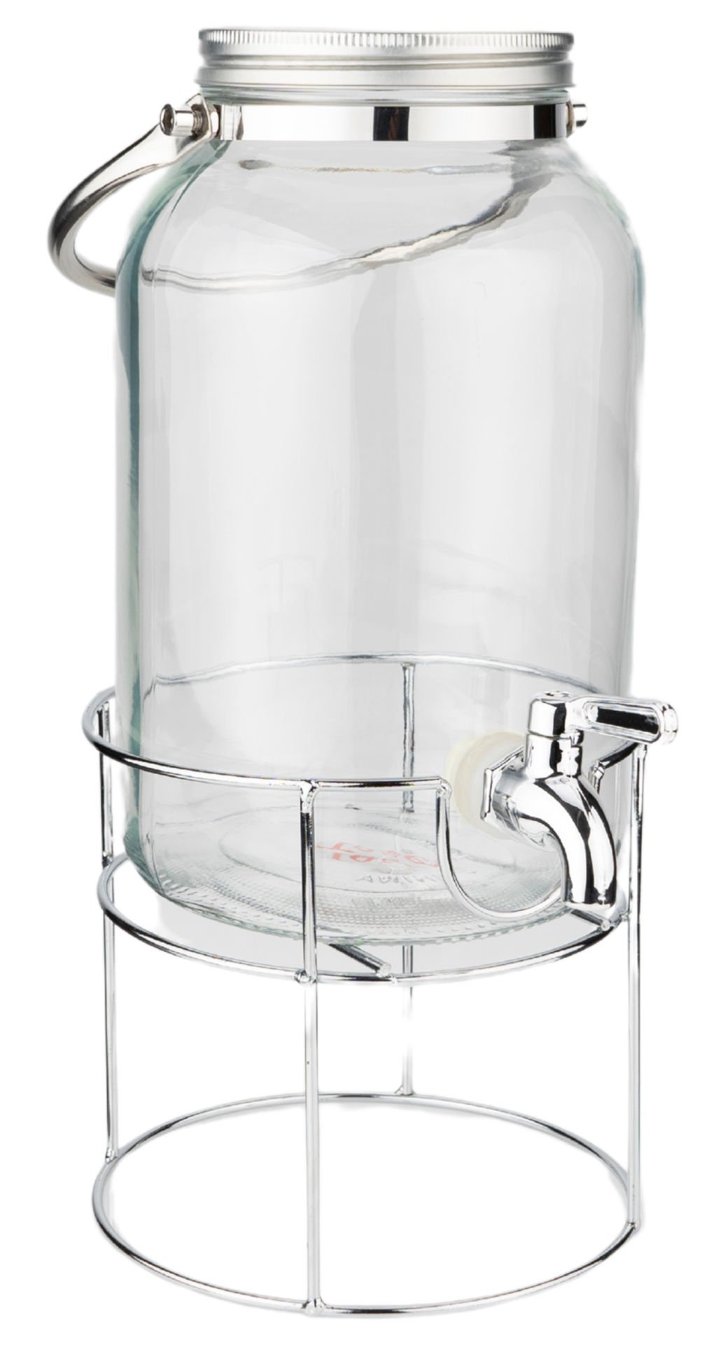 Crystal - Metal Standlı Cam Sebil 3.5L