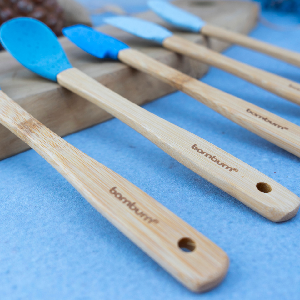 Zolly - 5’li Spatula Seti Mavi