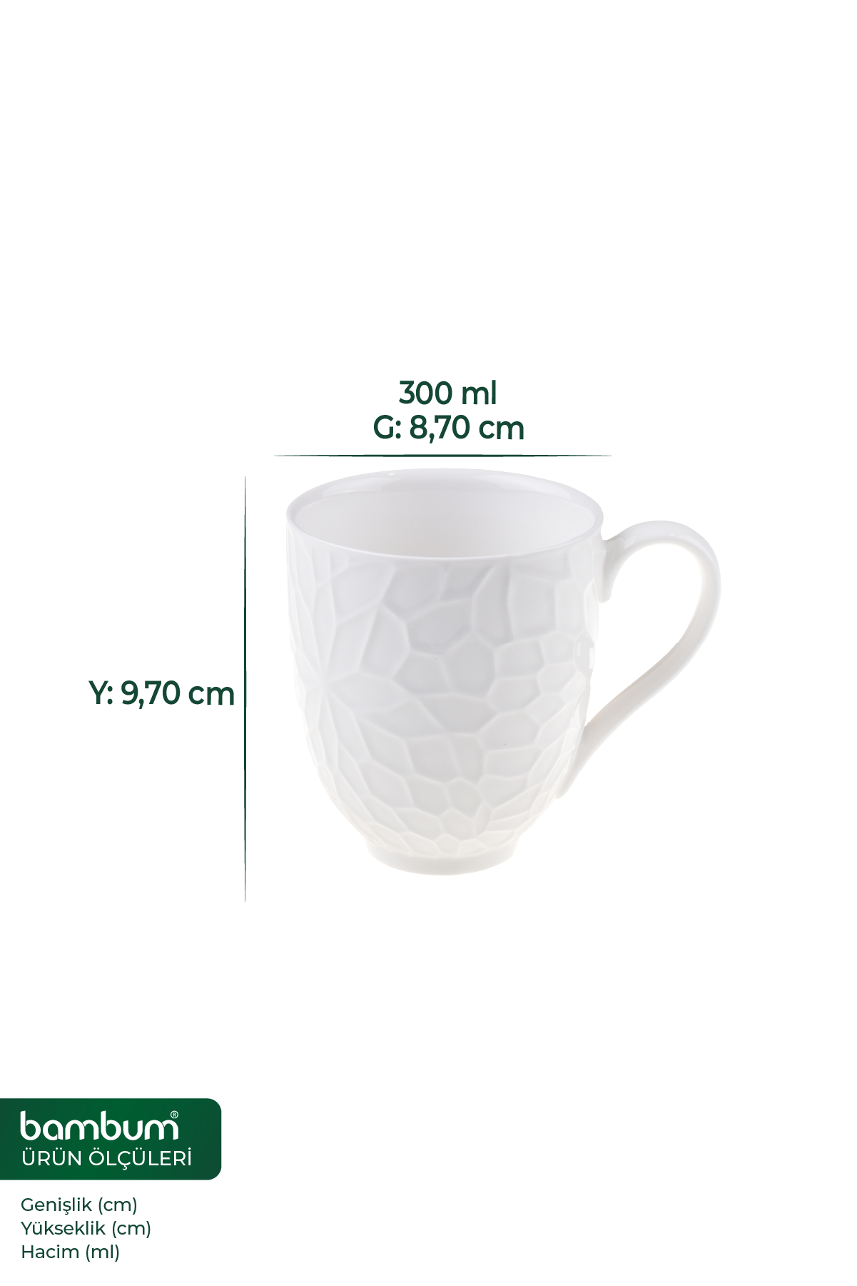 Pogoda - Porselen Kupa