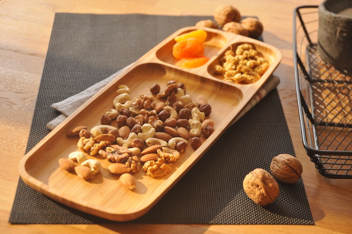 Flia - 3 Bölmeli Servis Tabağı - Büyük