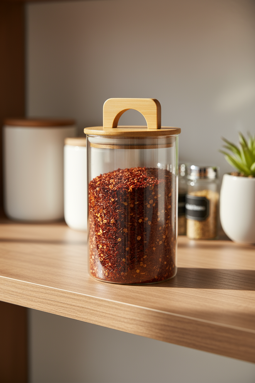 Ciri - Bambu Kapaklı Baharatlık 15 cm