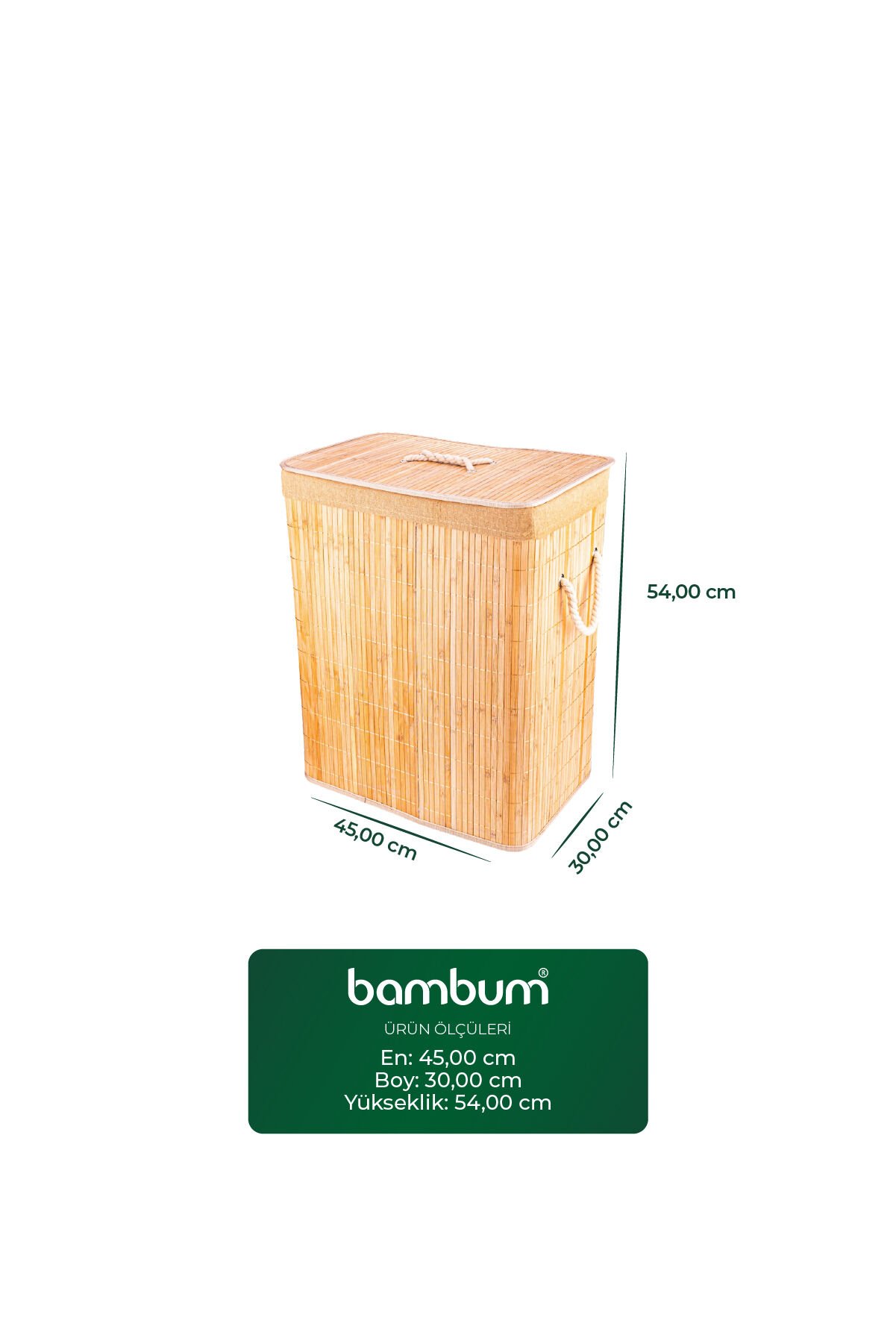 Linen - Çamaşır Sepeti Dikdörtgen