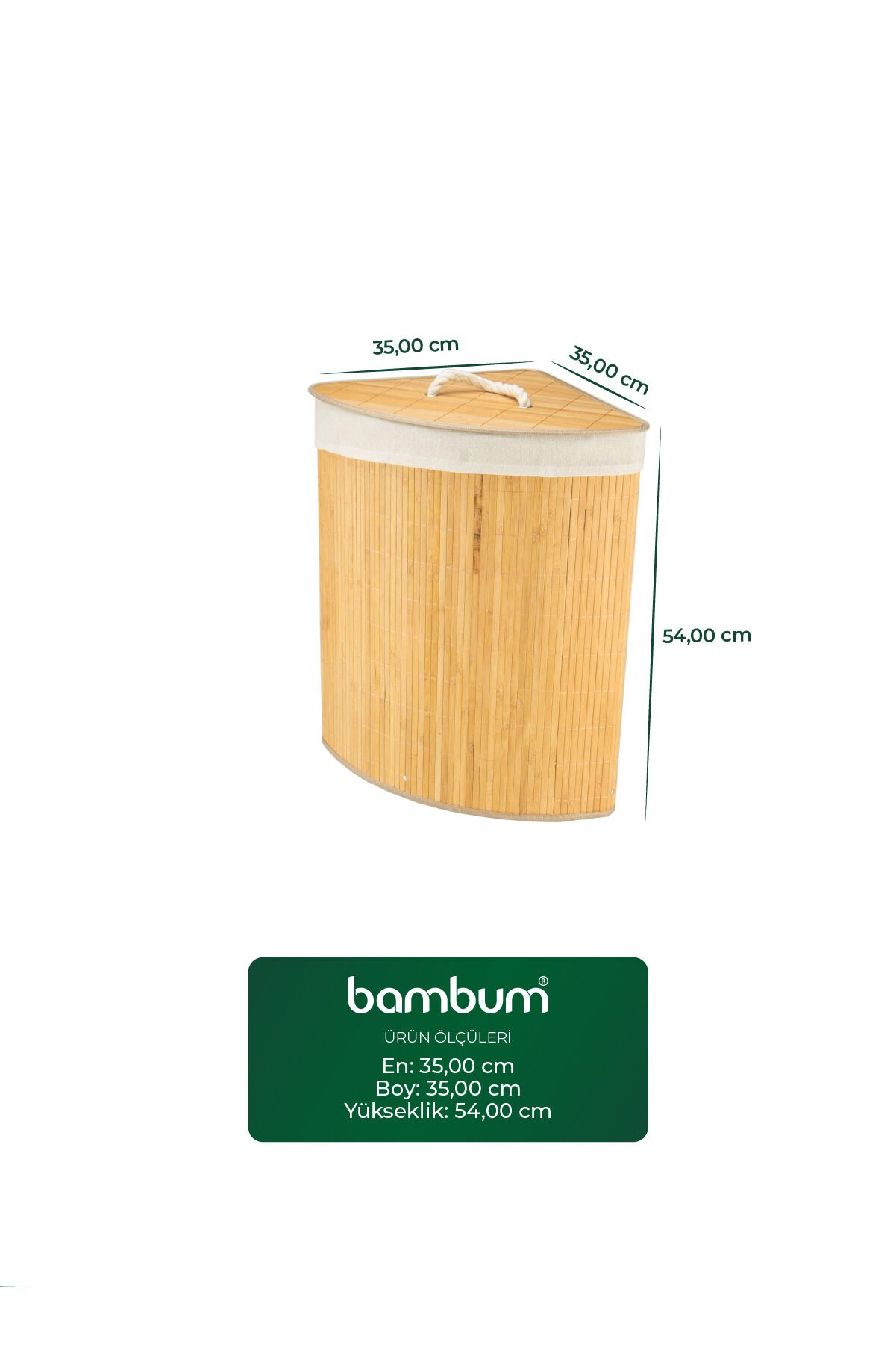 Linen - Çamaşır Sepeti Üçgen