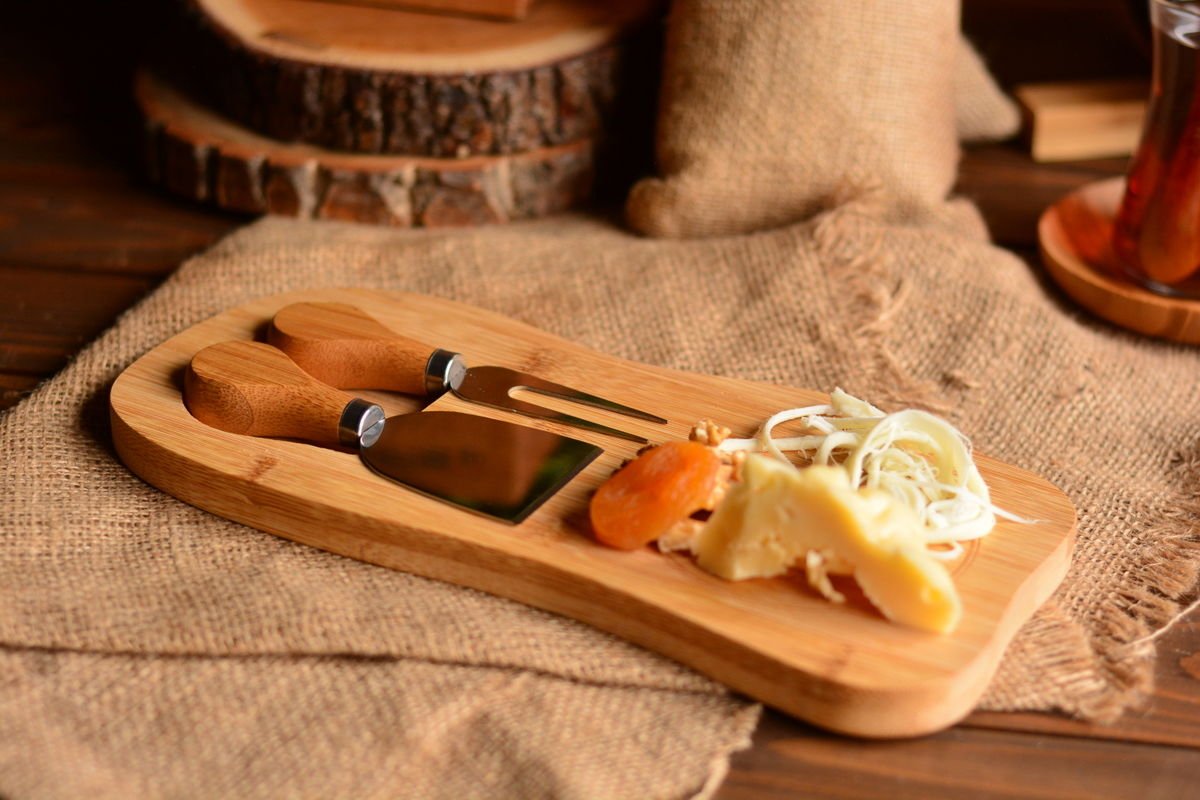 Gon - 3 Parça Peynir Servis Seti