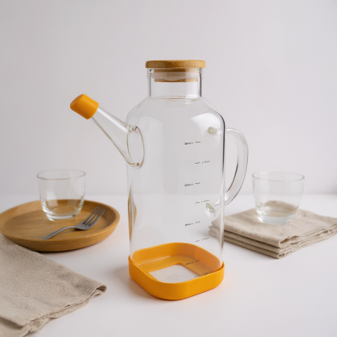 Petto - Bambu Kapaklı Yağdanlık 800ml