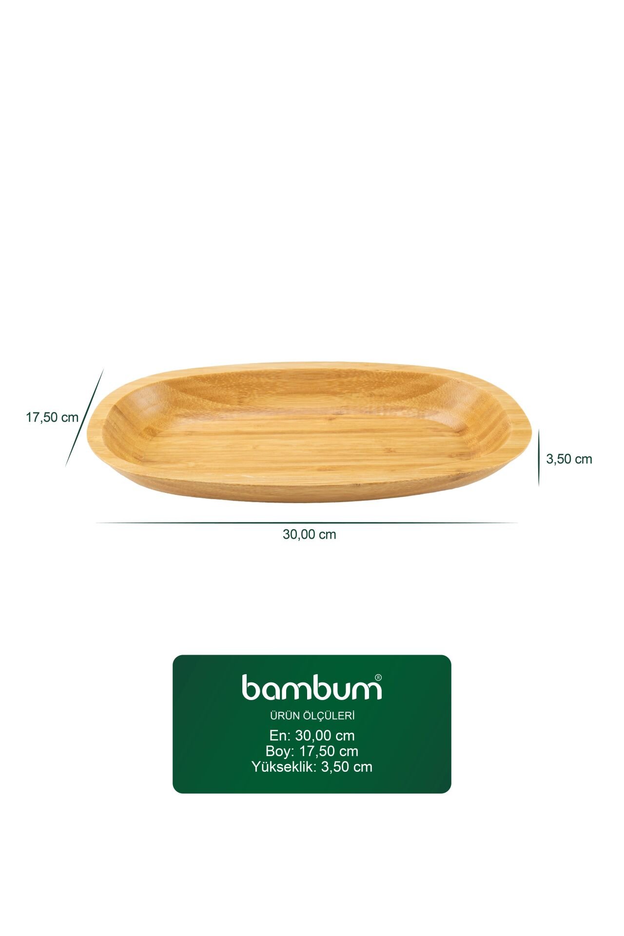 Caliente - Kayık Servis 30 cm