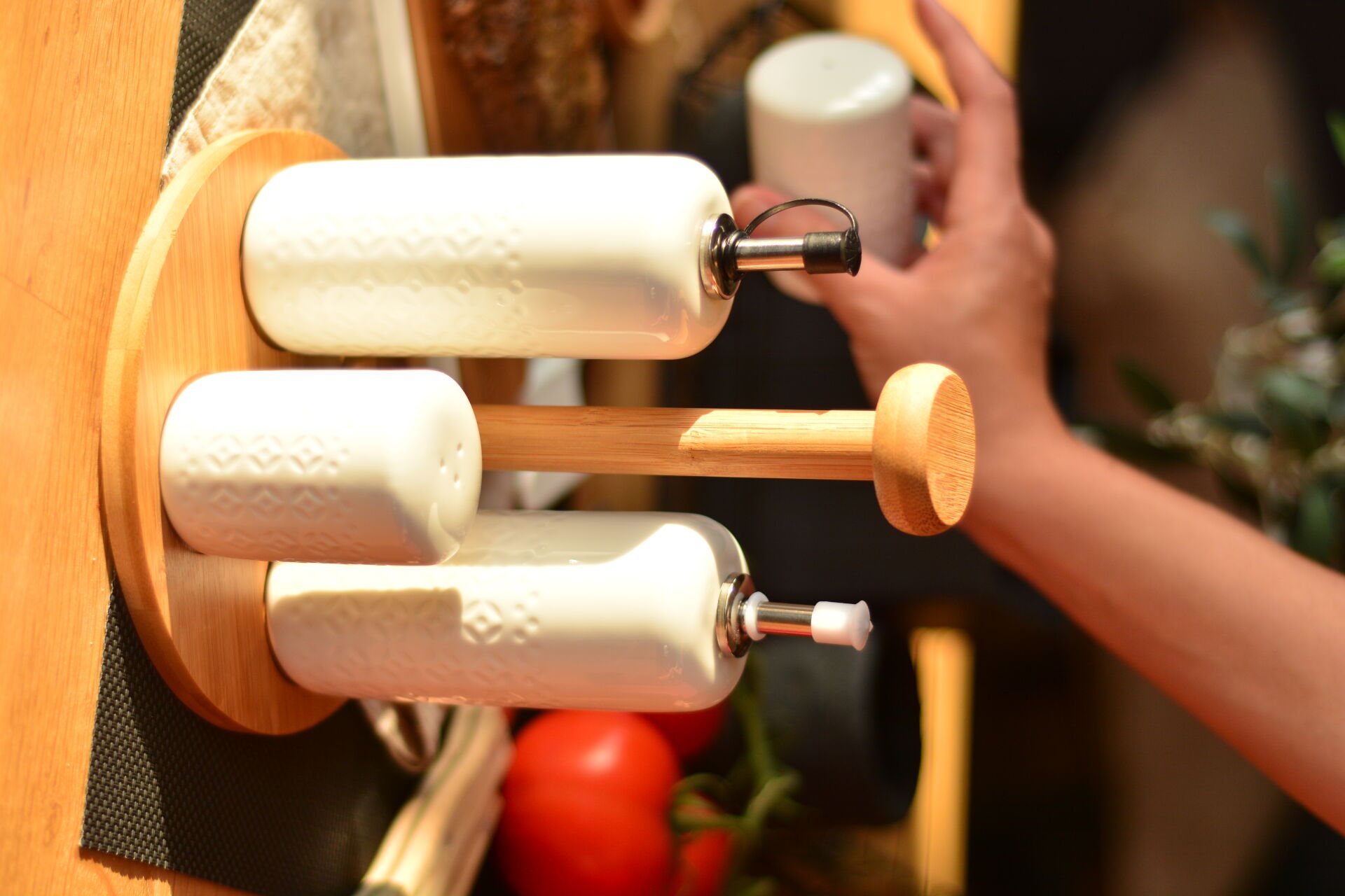 Champion - Yağlık Sirkelik Tuzluk & Biberlik