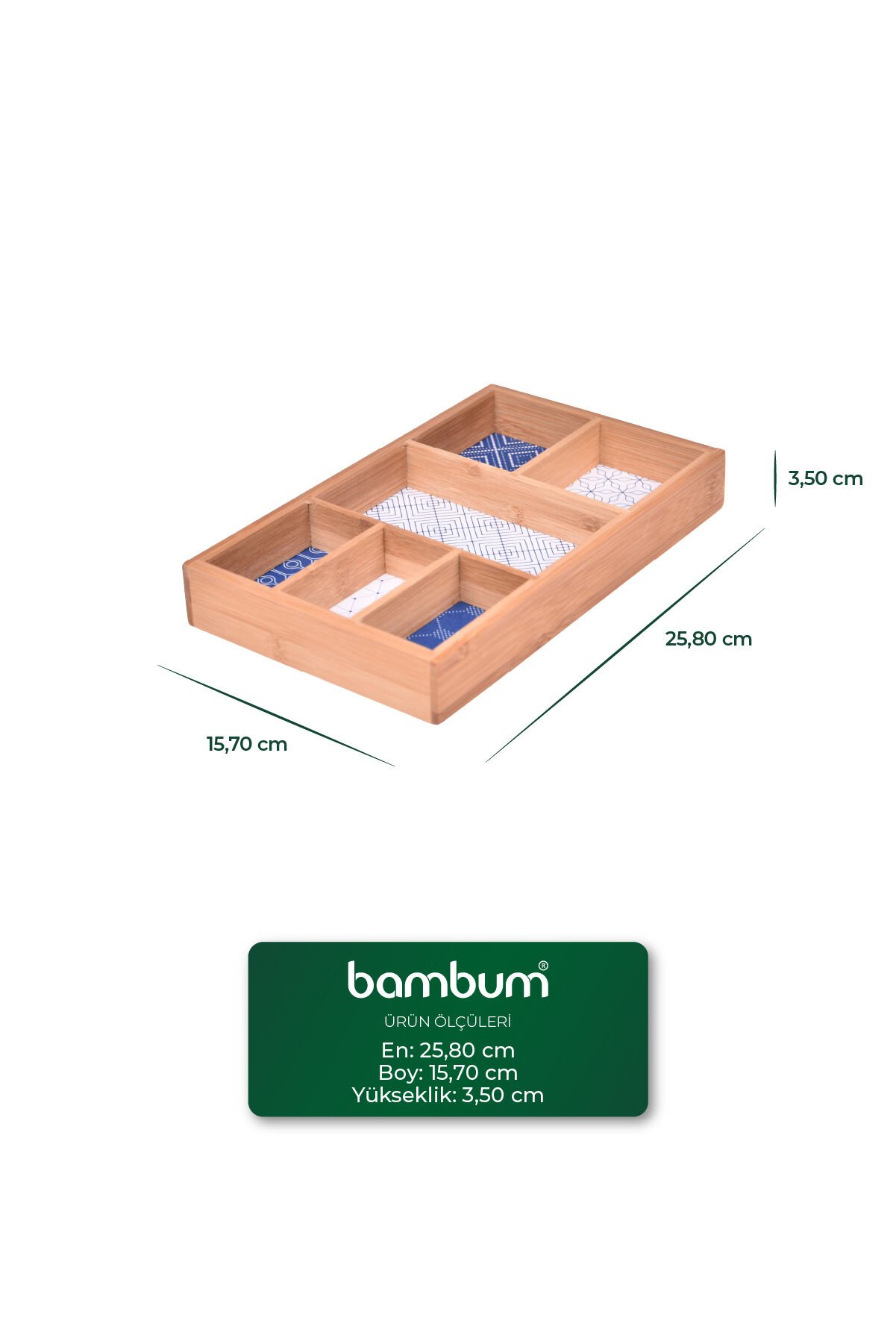 Boxy - 6 Bölmeli Takı Kutusu