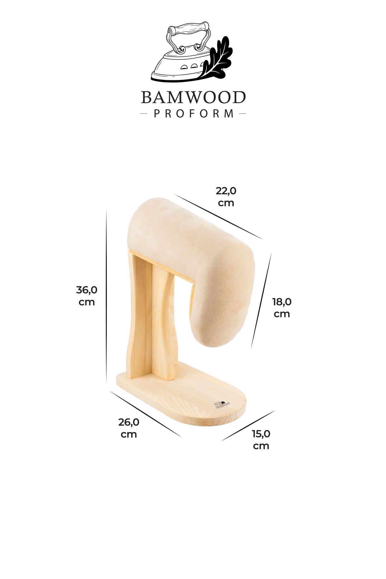 Bamwood Proform Savile Omuz Ütüleme Aparatı