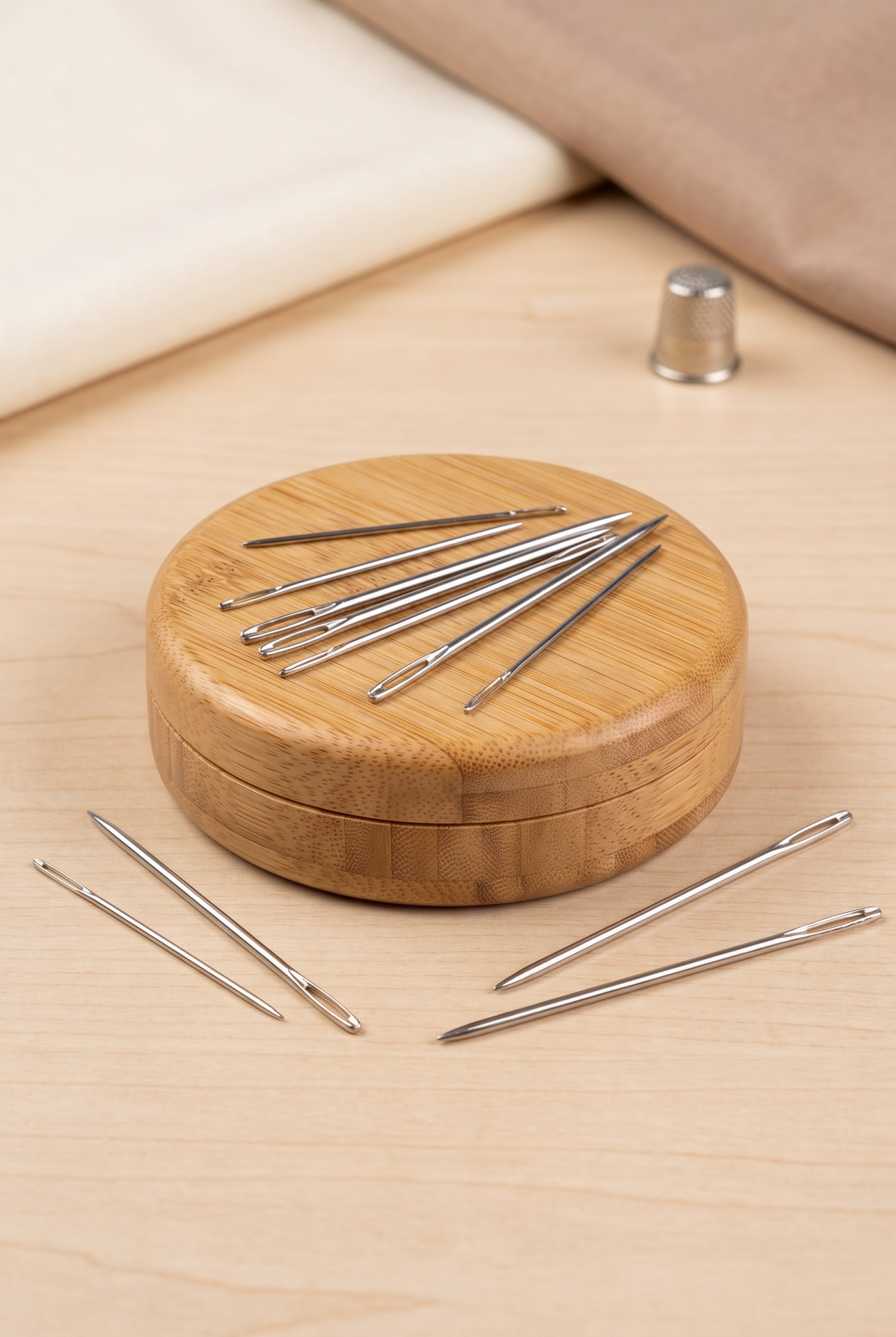 Bamwood Proform Magnet Manyetik İğnedanlık Yuvarlak