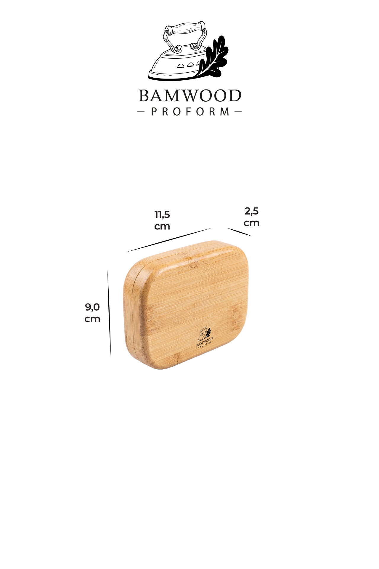 Bamwood Proform Magnet Manyetik İğnedanlık Dikdörtgen