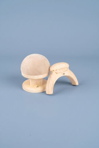 Bamwood Proform Steven 12 cm Küre Alçak Form Ve Klaket