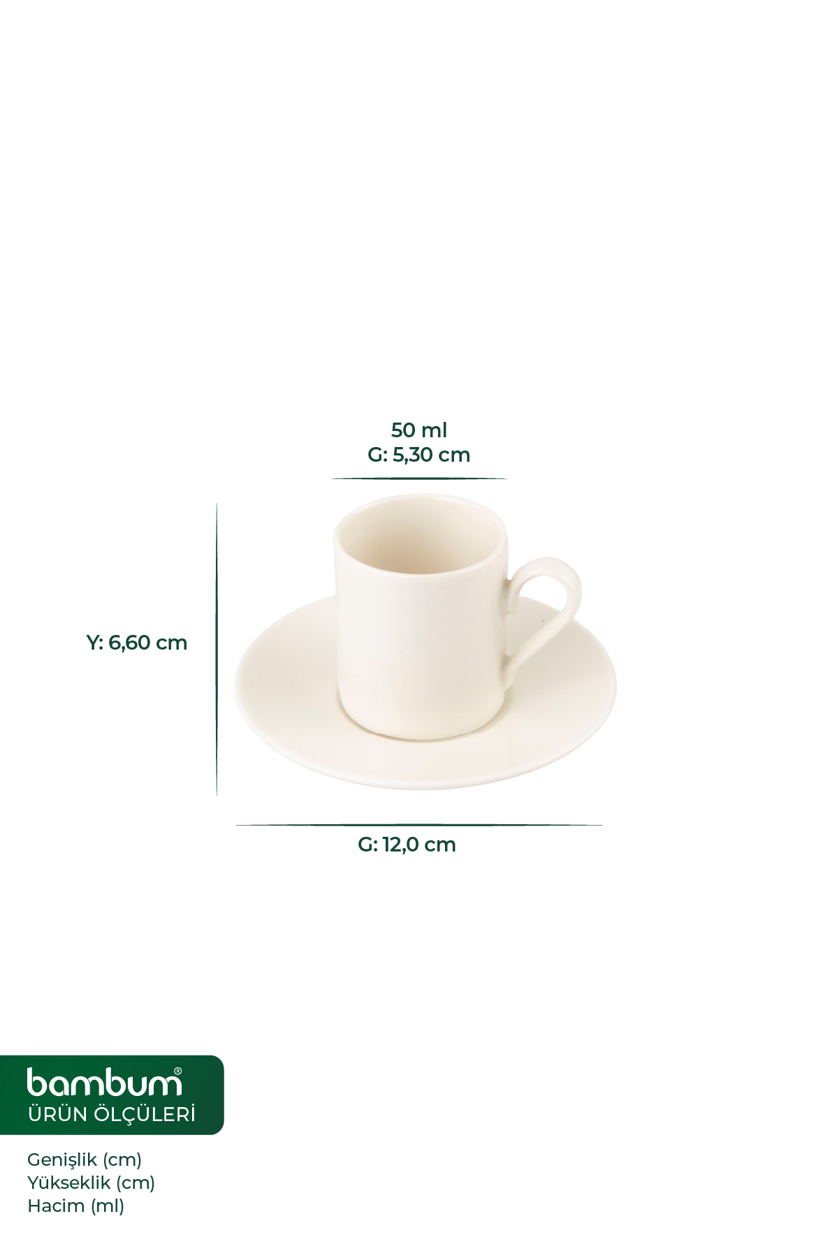 Buket - 6 Kişilik Kahve Fincan Takımı