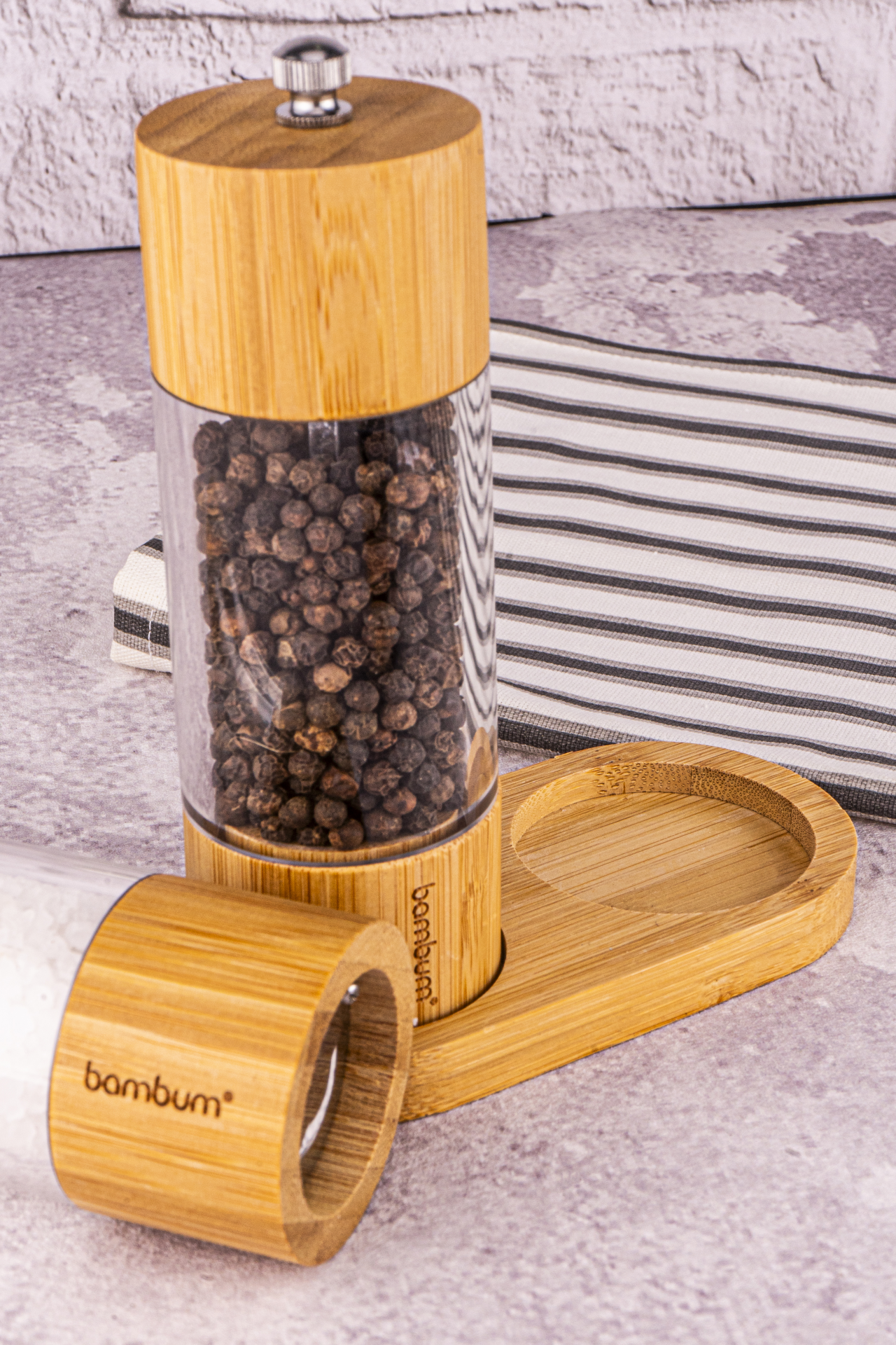 Pepper - 2'li Tuz & Karabiber Öğütücü Set