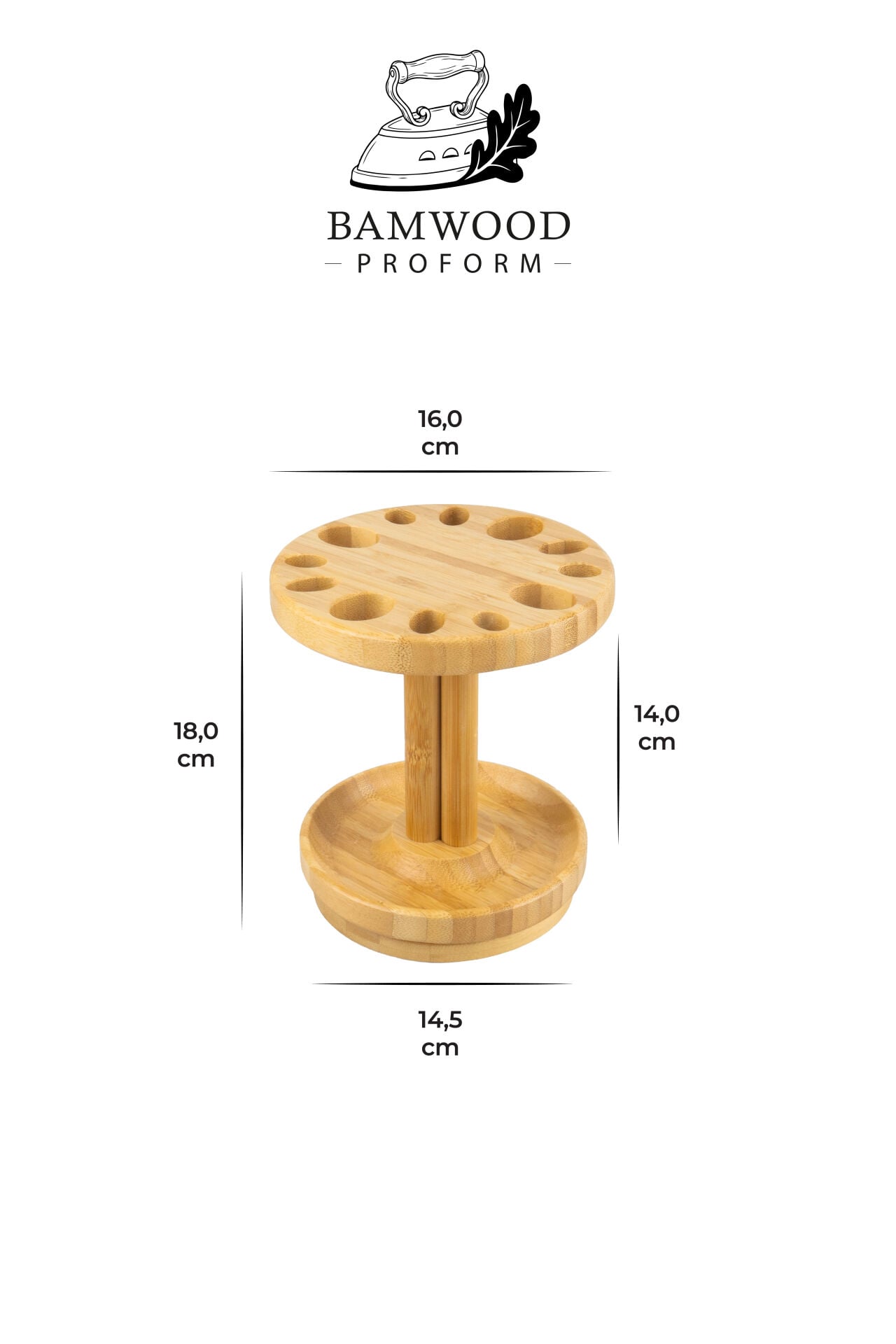 Bamwood Proform Maya 4'lü Set