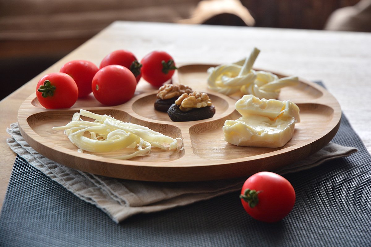 Victoria - Dönen Bölmeli Servis Tabağı Küçük