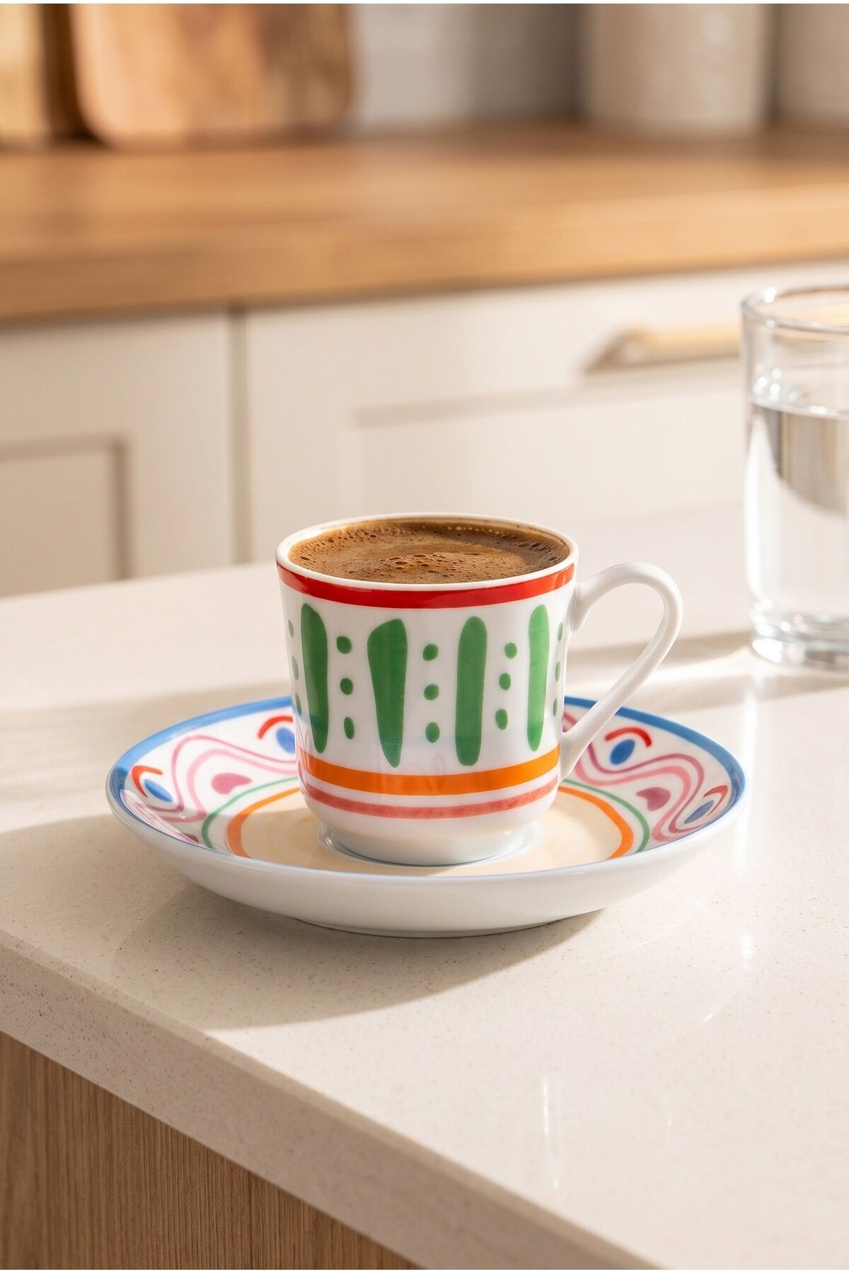 Moderna 2 Kişilik Fincan Takımı Verde