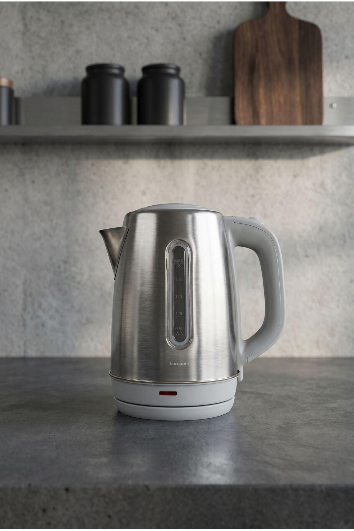 Irony - Çelik Kettle Gri