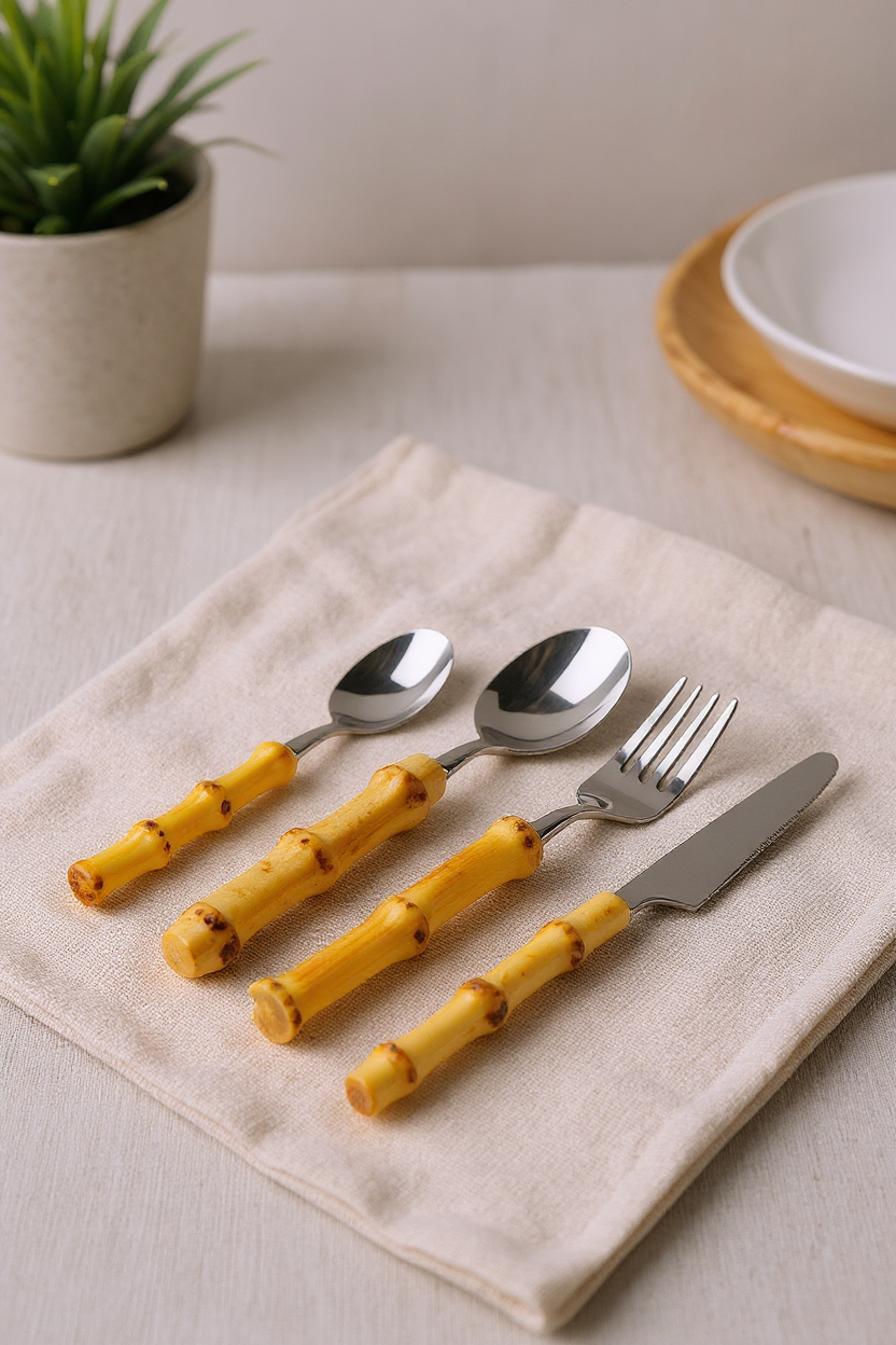 Matia - 18 Parça Çatal Kaşık Bıçak Seti